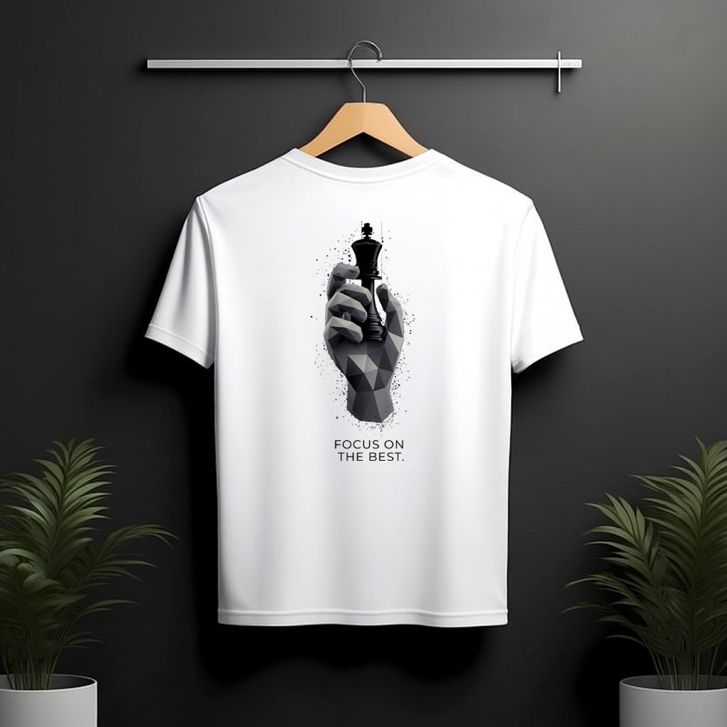 Focus On The Best Unisex Classic Crew T-Shirt - Image 4