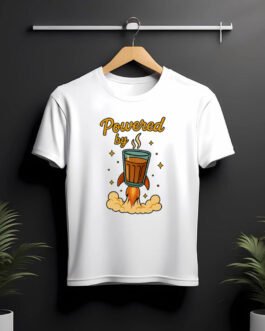 Powered By Chai Unisex Oversized Classic T-Shirt